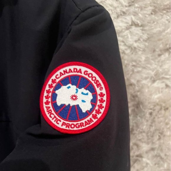 Men’s CANADA GOOSE Langford Parka XXL Navy-Marine - Picture 1 of 9